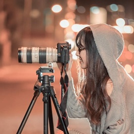 prise de vue par un photographe